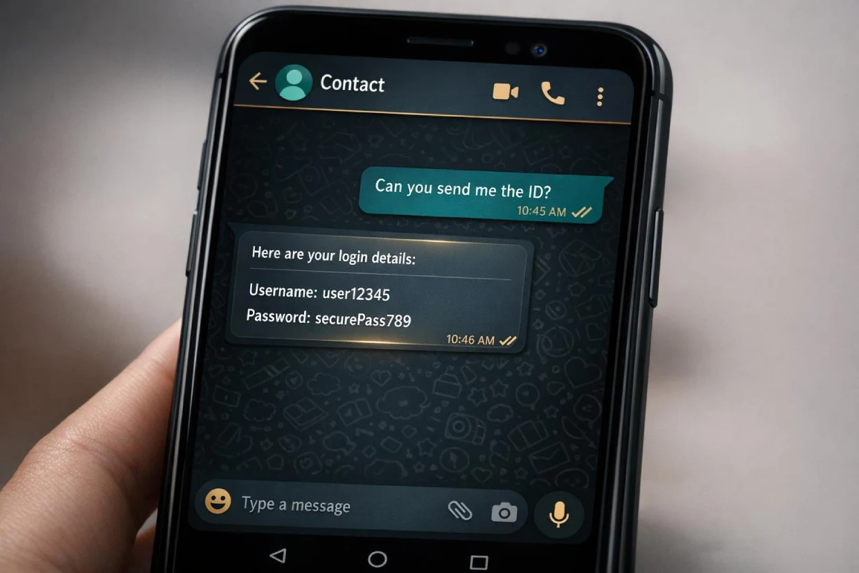 ReddyBook ID WhatsApp setup